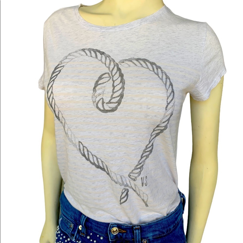 Victoria Secrets Soft Heart Love T-Shirt - Picture 1 of 8